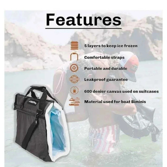 AO Motorcycle saddle  bag Cooler - Picture 7 of 7